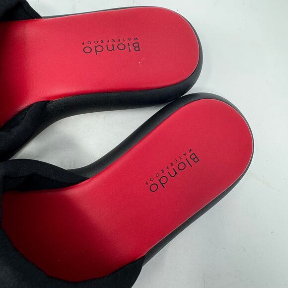 Blondo Womens Red Waterproof Silvana Slide Sandals Slip-On Size 8 - Picture 4 of 13